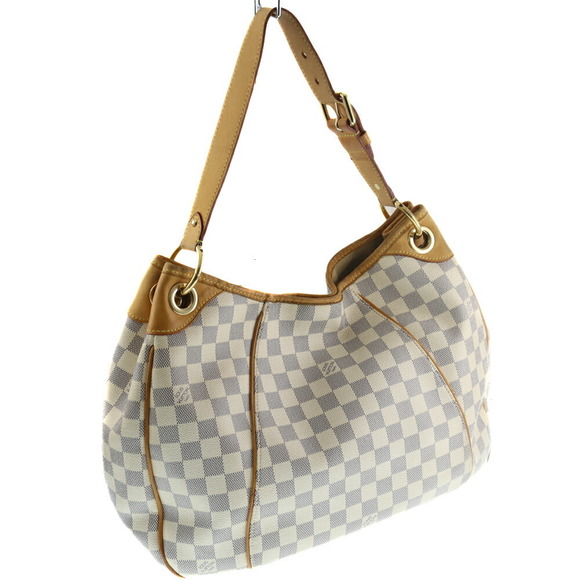 Louis Vuitton Bag Tote Azur PM Damier Galliera White - Picture 1 of 16